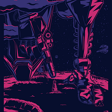 TOUCH - DAFT PUNK. Vector Illustration project by Fernando Muñoz - 04.13.2020