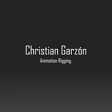 Animation Rigging. 3D, 3D Animation, and Rigging project by Christian David Garzón Vargasn - 01.14.2020