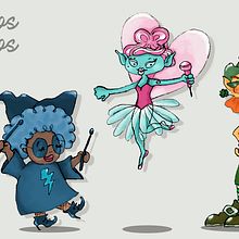 Los Rockeros Mágicos. Un proyecto de Ilustración tradicional de erika - 13.04.2020