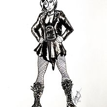 Mi Proyecto del curso: Diseño de personajes femeninos para cómics. Un proyecto de Dibujo artístico de Jose E Vazquez - 13.04.2020