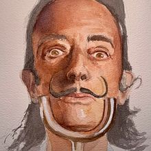 Mi Proyecto del curso: Cuaderno de retratos en acuarela. Watercolor Painting, Traditional illustration, and Painting project by Héctor Valor - 04.13.2020