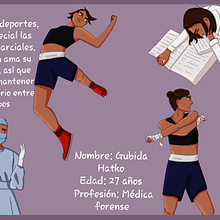 Mi Proyecto del curso: Creación de personajes manga . Desen de Alana Galan - 03.03.2021