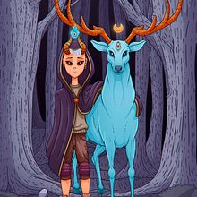 El Viajero. Un progetto di Disegno, Character design, Illustrazione tradizionale e Illustrazione digitale di Giovany Ramirez - 02.03.2020