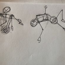 My project in Figure Drawing for Beginners course. Sketching project by Tatjana Muhlbacher - 04.13.2020