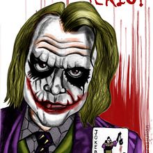 JOKER de Heath Ledger. Un proyecto de Dibujo, Dibujo de Retrato, Dibujo digital e Ilustración digital de julianzubiaurre - 14.04.2020