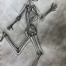 Mi Proyecto del curso: Dibujo anatómico para principiantes. Pencil Drawing project by eugecampos - 04.14.2020