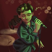 Singer. Un proyecto de Dibujo digital e Ilustración tradicional de pablo_vicsanchez - 14.04.2020