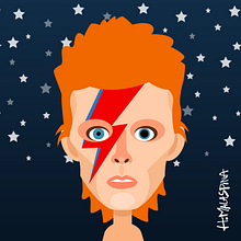 Bowie. Un proyecto de Animación 2D e Ilustración tradicional de Hector Malaspina - 09.06.2020