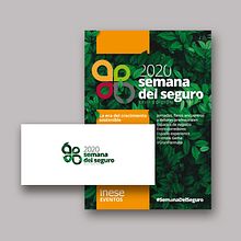 Logotipo + imagen Semana del Seguro 2020. Un proyecto de Br, ing e Identidad y Diseño gráfico de Ana Capdepón - 27.02.2020
