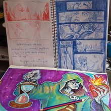 skechbook . Projekt z dziedziny  Sztuki piękne, Sketching, Komiks, Concept art, Kreat, wność,  R, sunek, Trad, c, jna ilustracja, Stor, board, Stor, telling, Gr i komputerowe użytkownika Freddy Navarro - 14.04.2020