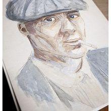 Retrato Artístico Acuarela. Pablo Rosales. Un projet de Aquarelle de Pablo Rosales Montes - 14.04.2020