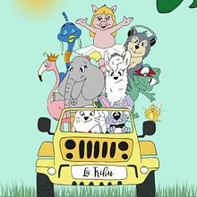 La Tribu . Un proyecto de Animación de personajes, Ilustración infantil e Ilustración vectorial de Montse Barcons - 19.04.2020