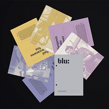 Blu: stream. Br, ing, Identit, Logo Design, Graphic Design, and Web Design project by Gabriel Sencillo - 04.14.2020