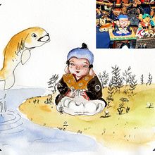 Adolfo Serra's proposition to redraw to objects from a photo. Un proyecto de Ilustración tradicional de Sofia Gali - 16.04.2020