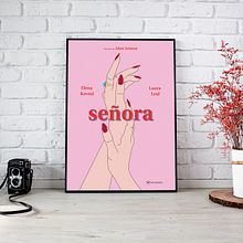 Cartel del microteatro Señors. Un proyecto de Dibujo digital, Diseño de carteles y Diseño gráfico de Irati Suaga Burdain - 14.04.2020