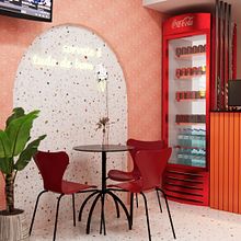 Projeto de Sorveteria. 3D, Architecture, Interior Architecture, Decoration, and Retail Design project by Gizela Vieira - 04.14.2020