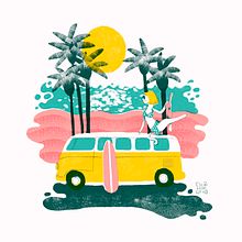 Mi Proyecto del curso: Ilustración digital con texturas en Photoshop . % Lola Arias tarafından hazırlanan Grafik Tasarım, Geleneksel illüstras, Ve on projesi - 04.14.2020