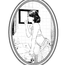 GIRL TODAY #1. Un progetto di Disegno artistico e Illustrazione tradizionale di Samuel Chuquizuta - 14.04.2020