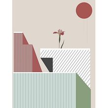 Ilustración  Vectorial- Arquitectura geométrica-. Traditional illustration, Architectural Illustration, and Vector Illustration project by Pilar Y Atienza - 04.14.2020