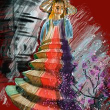 Mi Proyecto del curso: Ilustración de moda: de la pasarela al papel . % Zu Mayor tarafından hazırlanan Geleneksel illüstras, Ve on projesi - 04.14.2020