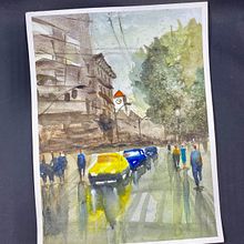 Mi Proyecto del curso: Paisajes urbanos en acuarela. Painting project by Lilliane W - 05.13.2020