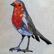 Mi Proyecto del curso: Pintar con hilo: técnicas de ilustración textil . Bordir proyek oleh Lilia Serrato - 04.15.2020