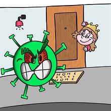#QuedateEnCasa. Un proyecto de Animación 2D e Ilustración tradicional de denissepinies - 15.04.2020