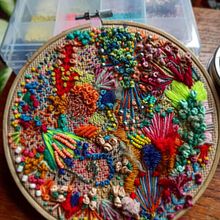 Mi Proyecto del curso: Bordado y personalización de accesorios @m.peperina. Embroider project by micaelapapandrea - 04.15.2020