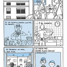 Reto de cómic experimental / diario dibujado de la cuarentena propuesto por Puño. Un proyecto de Cómic de AlexF - 15.04.2020