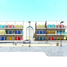Hotel in Jaffa. Een project van Architectuur van Asaf Sasson - 15.04.2020