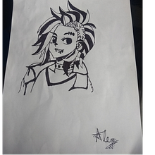 Mi Proyecto del curso: Creación de personajes manga.. Traditional illustration project by andresarcia19 - 04.15.2020