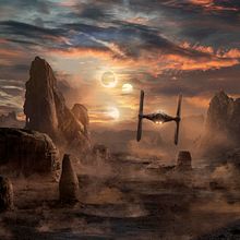 Star Wars. Projekt z dziedziny Retuszowanie fotografii i Concept art użytkownika soliloqui0 - 15.04.2020