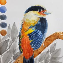 Mi Proyecto del curso: Técnicas experimentales de acuarela para principiantes . Een project van  Artistieke tekening, Traditionele illustratie, Aquarelschilderen y Retoucheren van foto's van Karla Medina - 15.04.2020