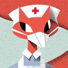 Stay Home. Children's Illustration, Digital Illustration, Traditional illustration, Poster Design, and Vector Illustration project by Joanna Strutynska - 03.11.2020