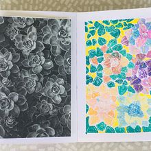 Mi Proyecto del curso: Creación de paletas de color con acuarela. Traditional illustration, and Botanical Illustration project by vani_leo_01 - 04.16.2020
