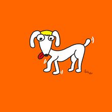 Perrito mascota. Un proyecto de Ilustración digital de Andrés Aguado - 16.04.2020