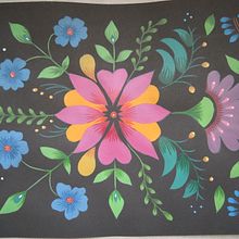 Mi Proyecto del curso: Introducción a la ilustración floral con acrílico. Traditional illustration, Botanical Illustration, Acr, and lic Painting project by olivia_sebart - 04.16.2020