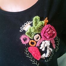 Mi Proyecto del curso: Técnicas avanzadas de bordado: puntadas y composiciones con volumen. Embroider project by Coty Müller-hidalgo - 04.16.2020