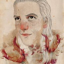 Meu projeto do curso: Retrato ilustrado em aquarela. Un proyecto de Ilustración tradicional de fernandapfontes - 16.04.2020