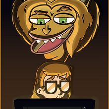 Big Mouth, ilustración de cuarentena. Traditional illustration, and Vector Illustration project by Adrián García Rodríguez - 04.16.2020