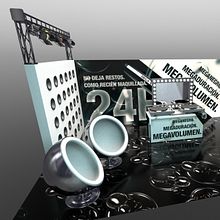 Stand - Max Volume . Projekt z dziedziny 3D użytkownika Mario del Barrio Tejeda - 16.04.2020