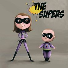 Pintura digital de personajes Ein Projekt aus dem Bereich 3D von noeliapellicermari - 16.04.2020