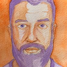 My project in Artistic Portrait with Watercolors course. Watercolor Painting project by Caio Nery Filho - 04.16.2020