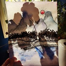 Vice versa . Watercolor Painting project by Mélanie Rhéaume - 04.16.2020
