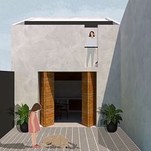 Mi Proyecto del curso: Representación gráfica de proyectos arquitectónicos. Un projet de 3D et Illustration architecturale de Giuliana Alexandra Jordan Blest - 16.04.2020