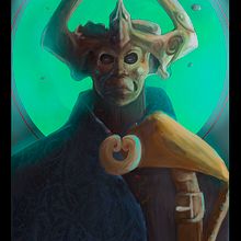 La mascara de Vercingetorix; para el curso de nacho yague.. Concept Art project by Paul Steven Garcia Lopez - 04.16.2020