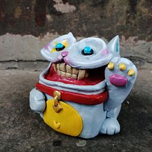 Neko Kitty - My project in Art Toy Creation course. Art To, and s project by Barry Neeson - 04.17.2020