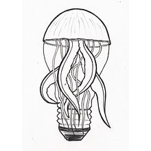 Proyecto N.02:LaBombilla. Traditional illustration project by Verónica Martín - 04.17.2020