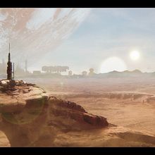 Mi Proyecto del curso: Matte painting cinematográfico. Un proyecto de 3D, Animación 3D, Bellas Artes, Cine, Composición fotográfica, Dibujo digital y Edición de vídeo de Rubén Roldán Crespo - 17.04.2020