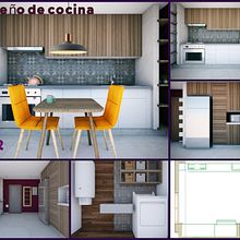 Mi Proyecto del curso: Iniciación al diseño de interiores. Architecture project by Aída Magaña - 01.07.2021